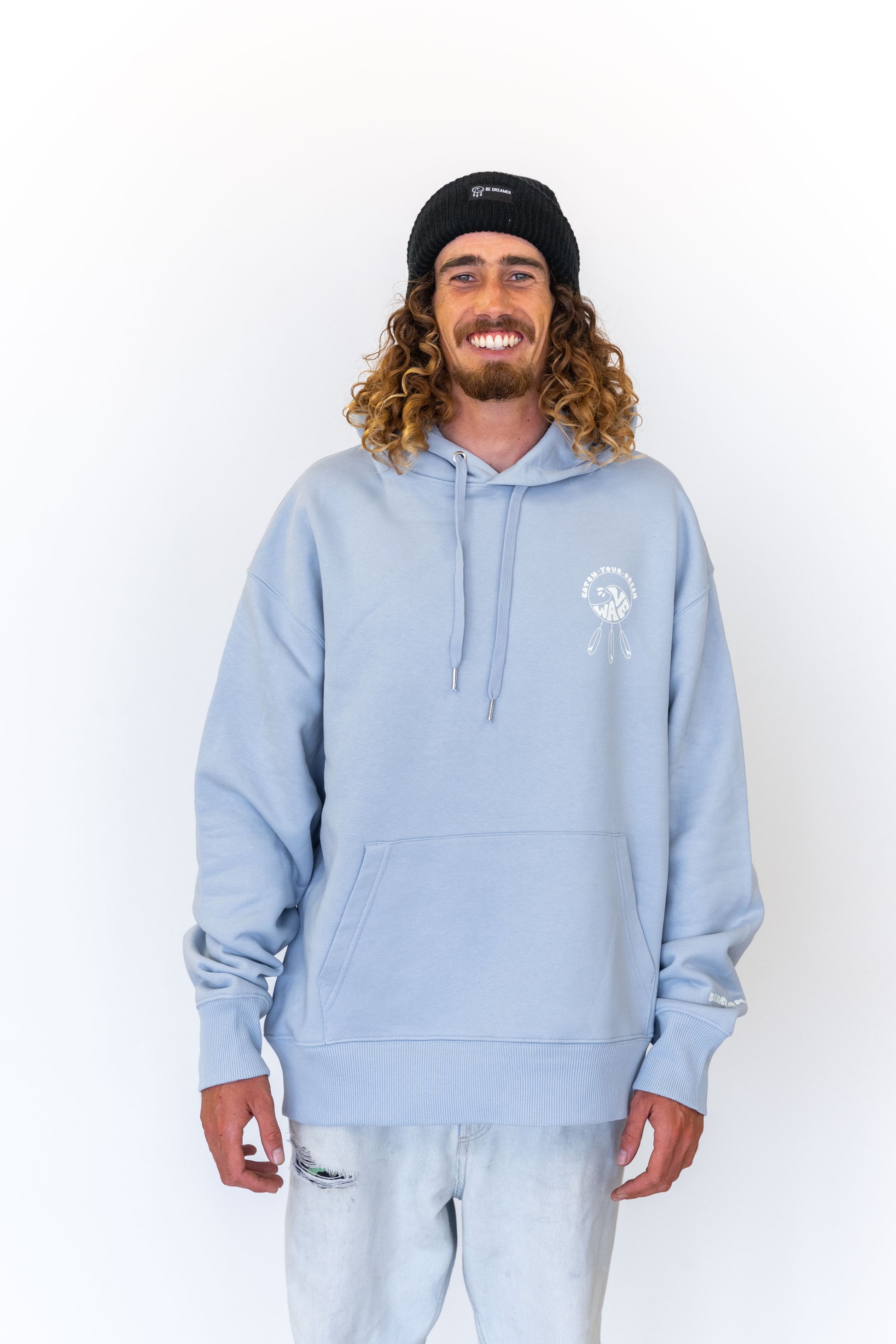 Christy Light Blue Hoodie